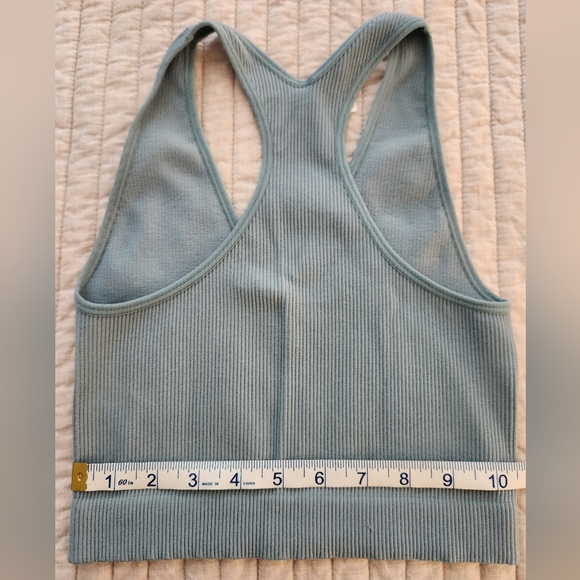 NWOT Zenana Blue/gray Brami. - Picture 3 of 5